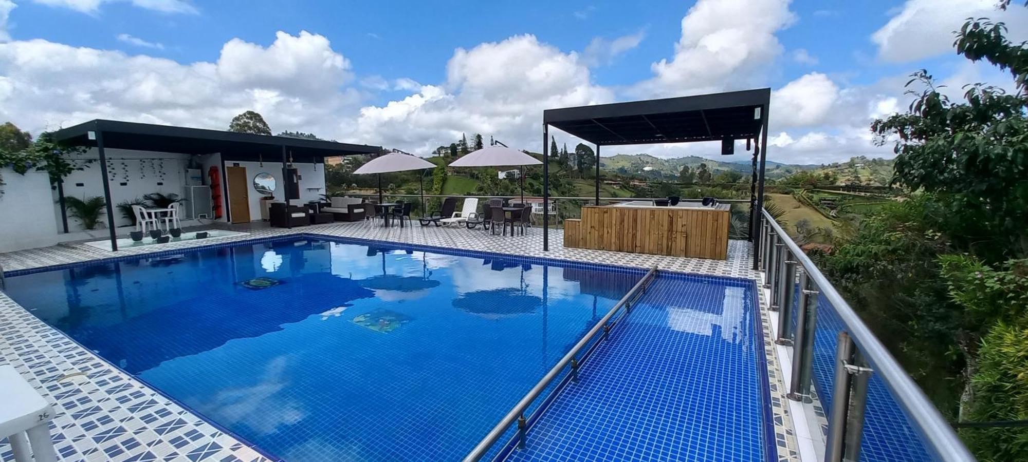 Hotel Mirador Cielo Blue El Penol  Exterior foto